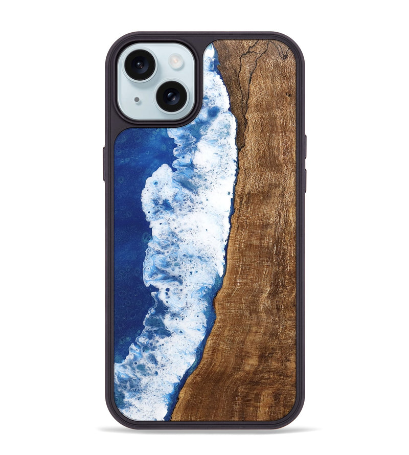 iPhone 15 Plus Wood Phone Case - Isai (Coastal, 746217)