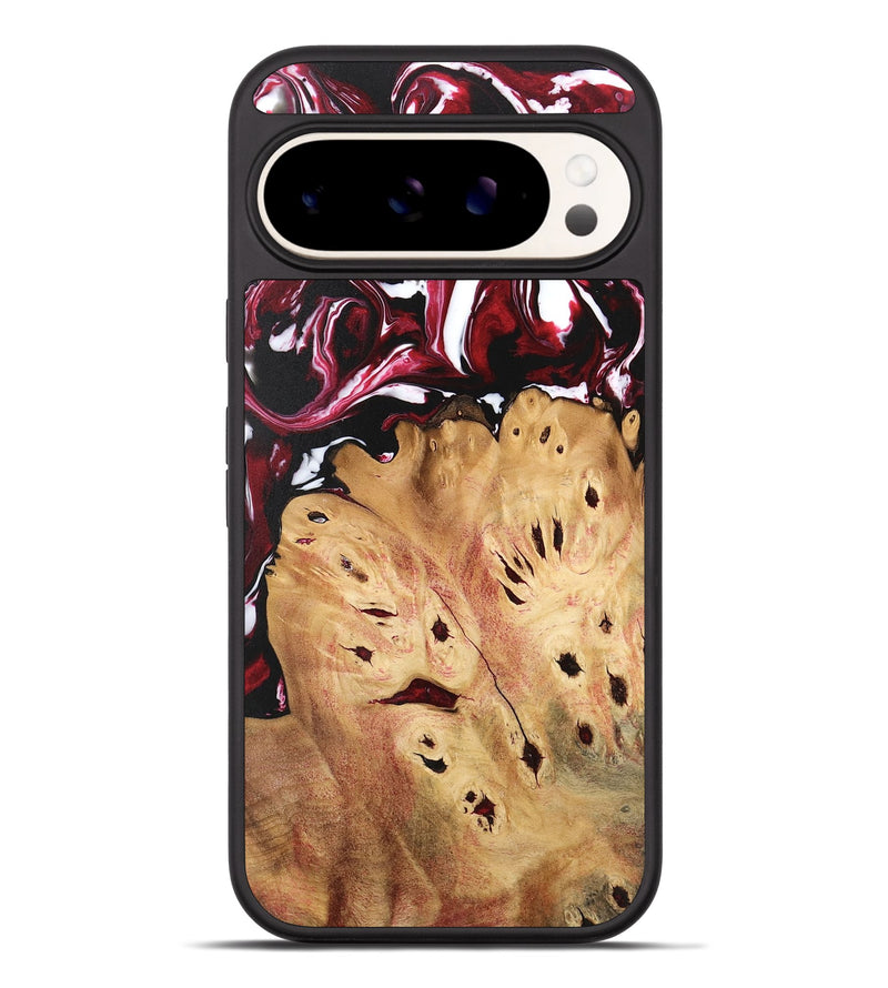 Pixel 9 Pro XL Wood Phone Case - Shante (Red, 746220)