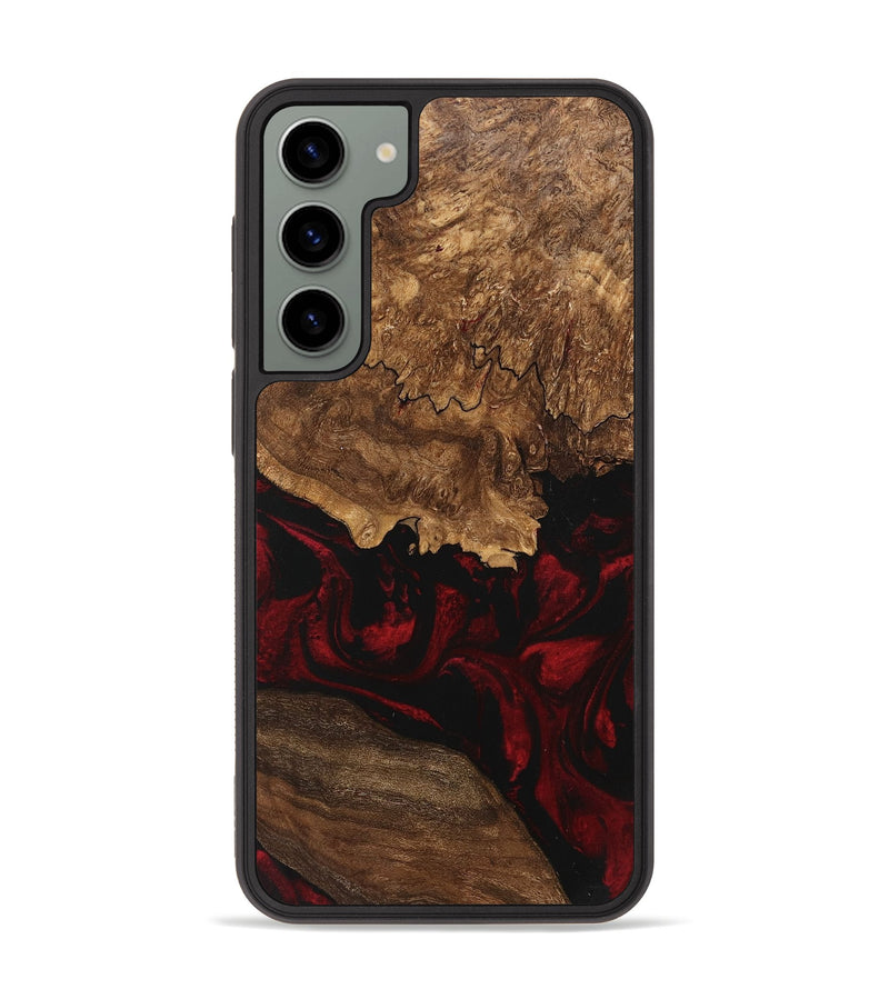 Galaxy S23 Plus Wood Phone Case - Felix (Red, 746221)