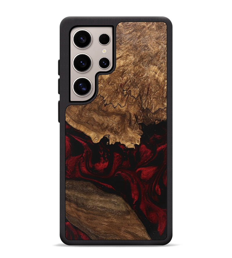 Galaxy S25 Ultra Wood Phone Case - Felix (Red, 746221)