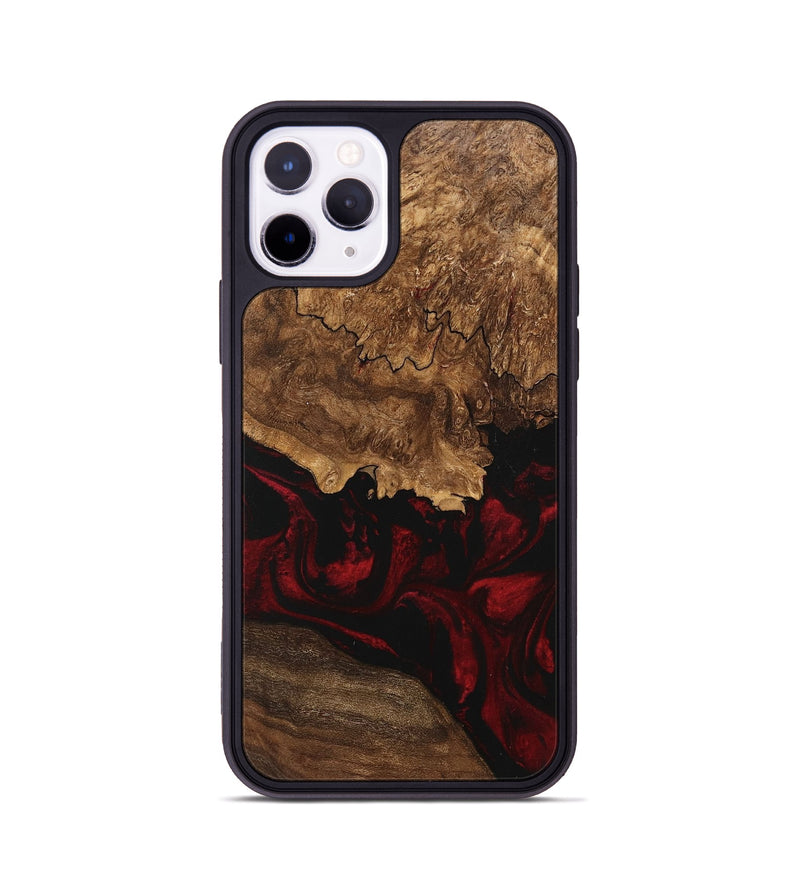 iPhone 11 Pro Wood Phone Case - Felix (Red, 746221)