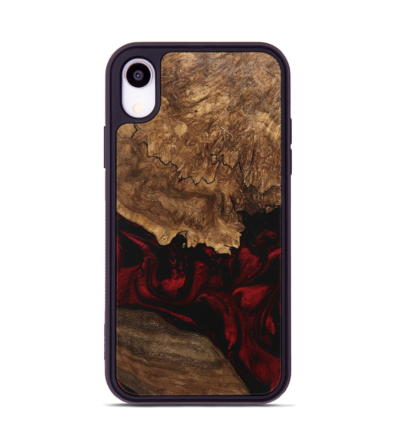 iPhone Xr Wood Phone Case - Felix (Red, 746221)