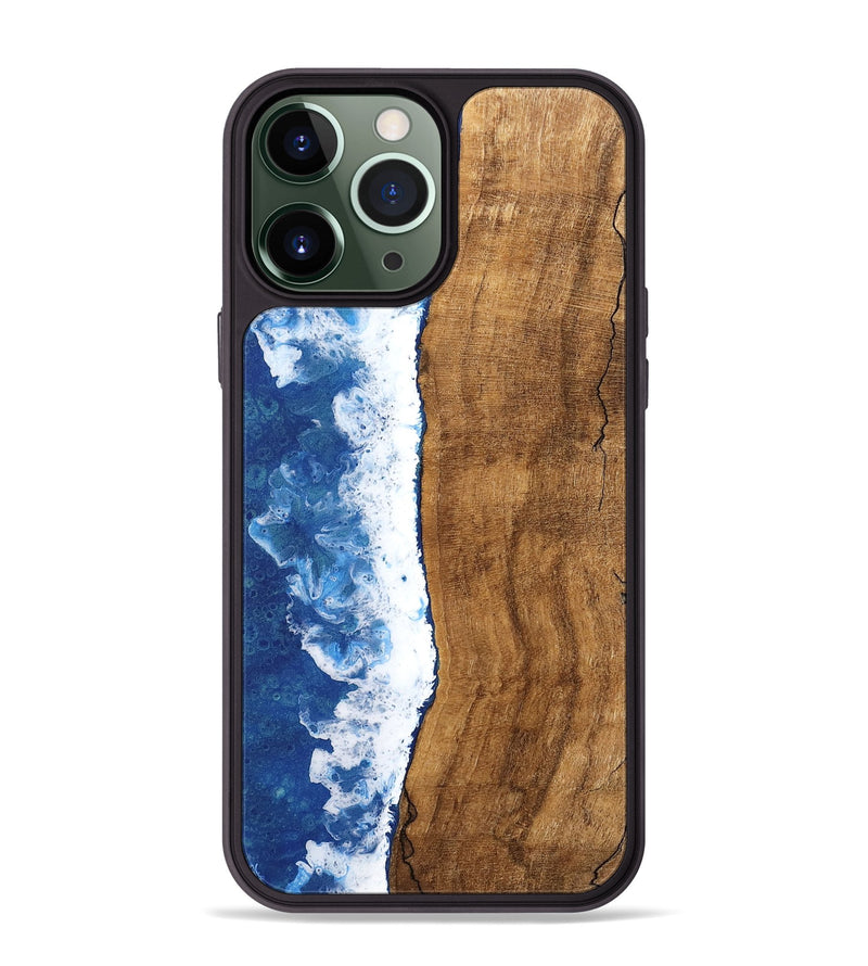 iPhone 13 Pro Max Wood Phone Case - Tamatha (Coastal, 746228)