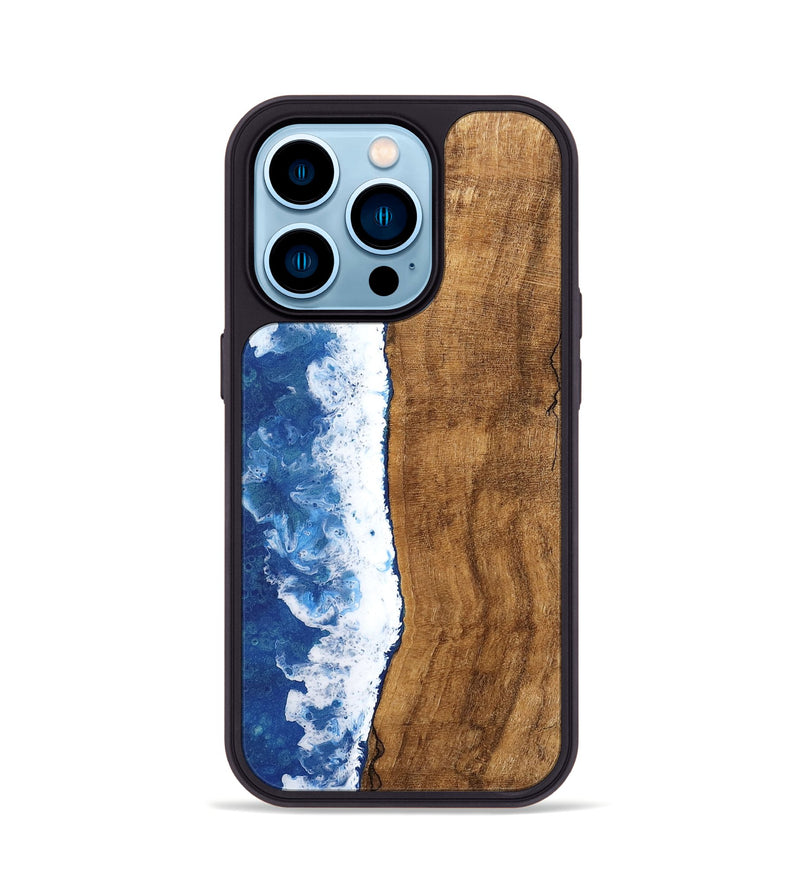 iPhone 14 Pro Wood Phone Case - Tamatha (Coastal, 746228)