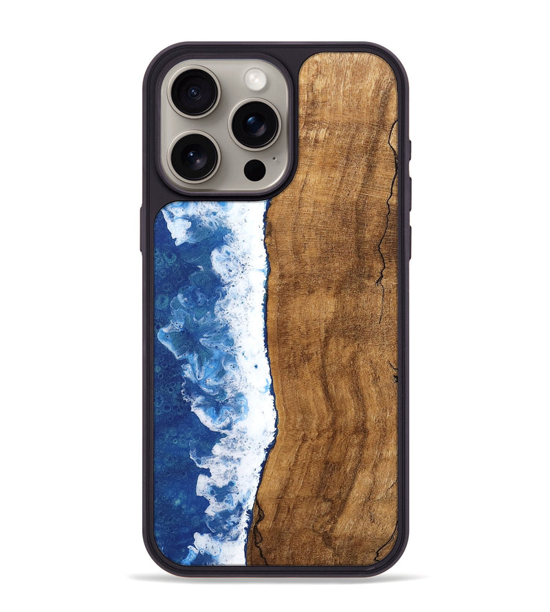 iPhone 15 Pro Max Wood Phone Case - Tamatha (Coastal, 746228)