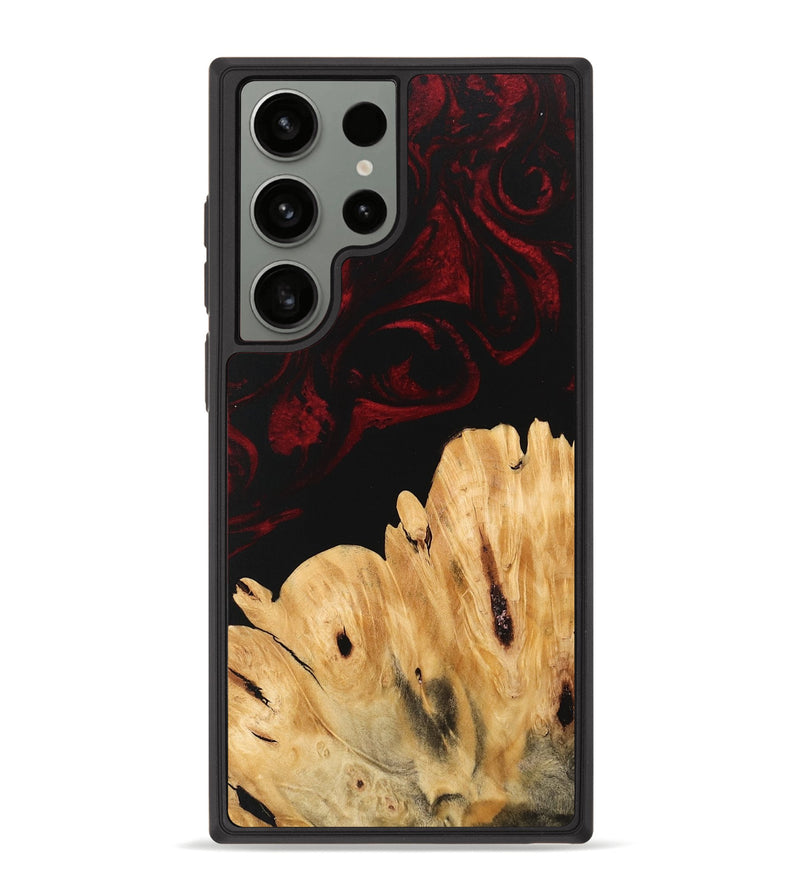 Galaxy S23 Ultra Wood Phone Case - Robyn (Red, 746230)