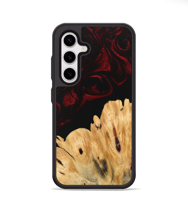 Galaxy S25 Wood Phone Case - Robyn (Red, 746230)