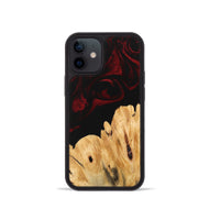 iPhone 12 mini Wood Phone Case - Robyn (Red, 746230)