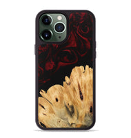 iPhone 13 Pro Max Wood Phone Case - Robyn (Red, 746230)