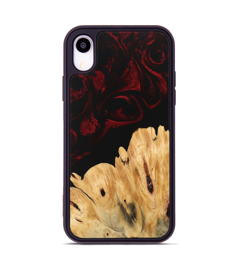 iPhone Xr Wood Phone Case - Robyn (Red, 746230)