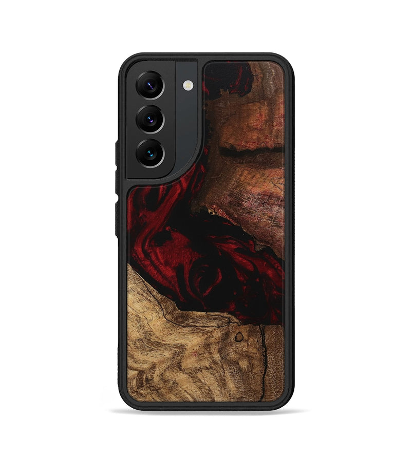 Galaxy S22 Wood Phone Case - Rodney (Red, 746232)