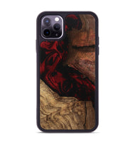 iPhone 11 Pro Max Wood Phone Case - Rodney (Red, 746232)