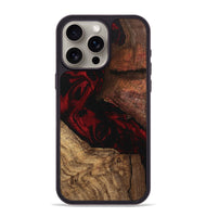 iPhone 15 Pro Max Wood Phone Case - Rodney (Red, 746232)