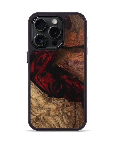 iPhone 16 Pro Wood Phone Case - Rodney (Red, 746232)