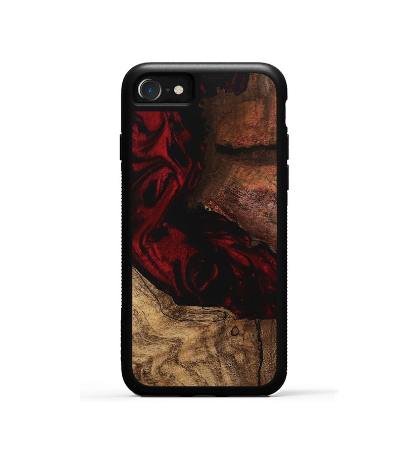 iPhone SE Wood Phone Case - Rodney (Red, 746232)