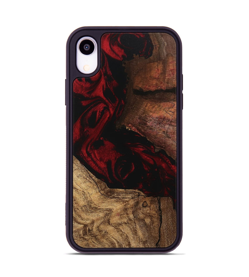 iPhone Xr Wood Phone Case - Rodney (Red, 746232)