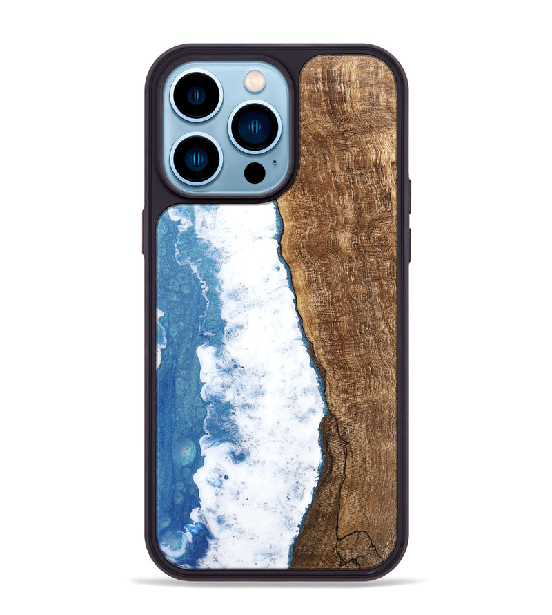 iPhone 14 Pro Max Wood Phone Case - Nevaeh (Coastal, 746238)