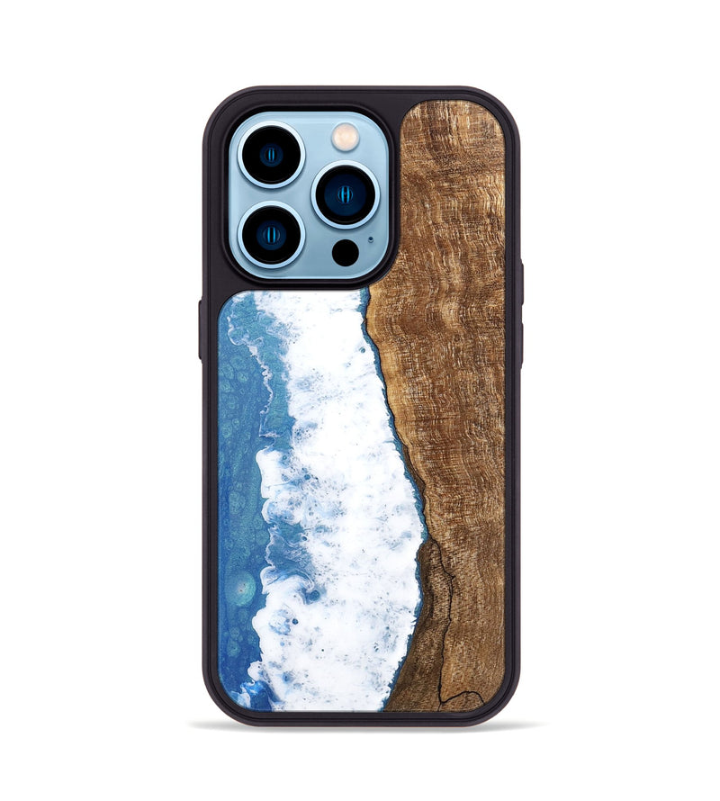 iPhone 14 Pro Wood Phone Case - Nevaeh (Coastal, 746238)