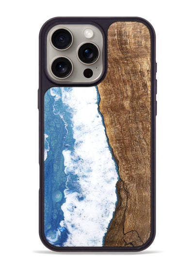 iPhone 16 Pro Max Wood Phone Case - Nevaeh (Coastal, 746238)