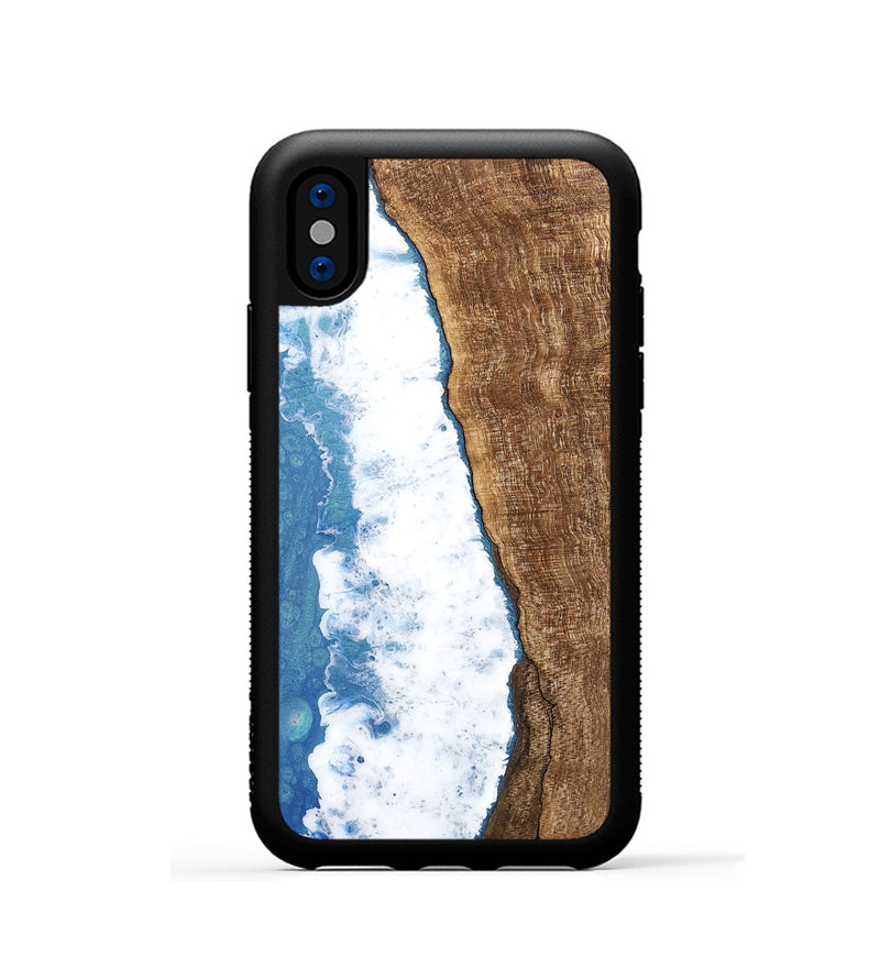 iPhone Xs Wood Phone Case - Nevaeh (Coastal, 746238)