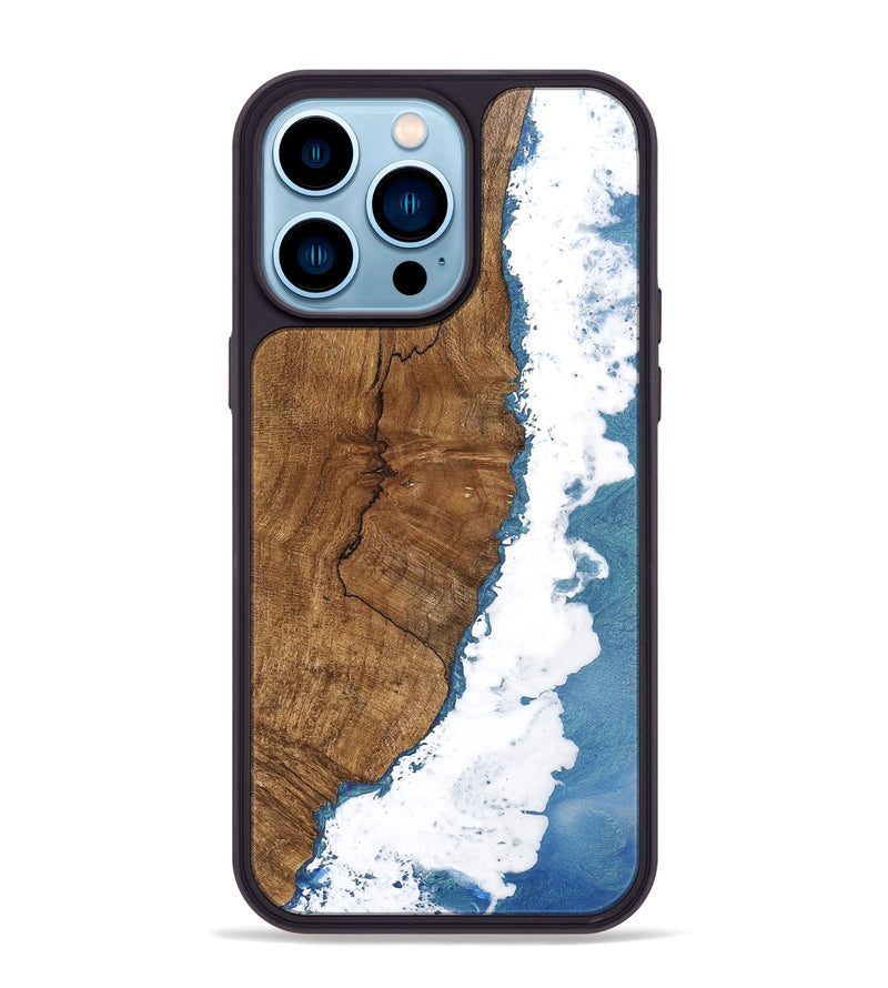 iPhone 14 Pro Max Wood Phone Case - Peggie (Coastal, 746239)