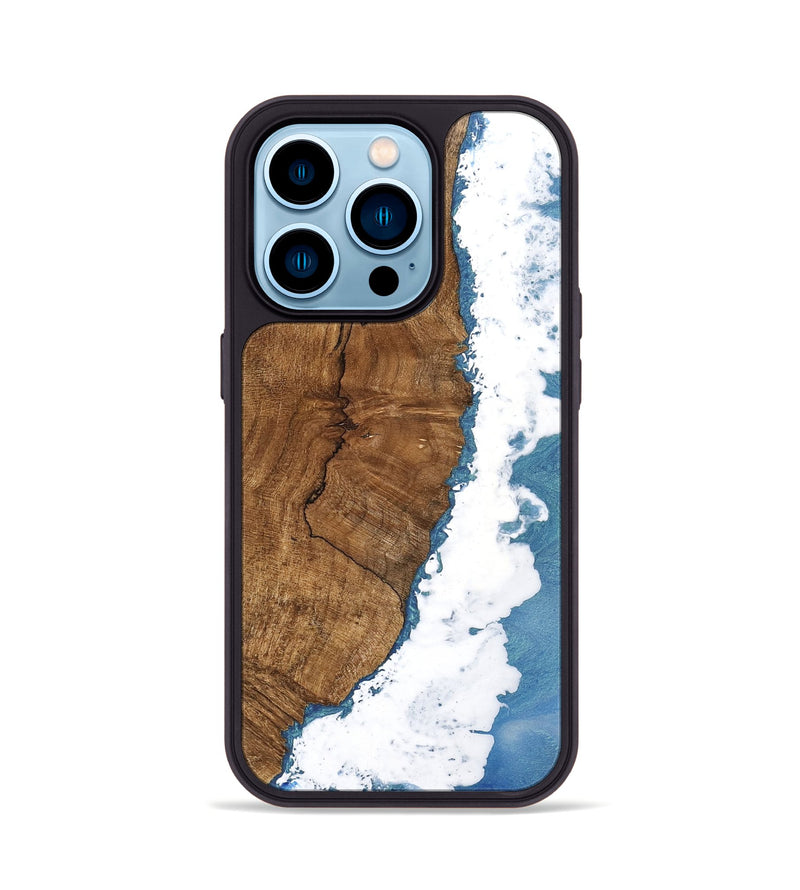 iPhone 14 Pro Wood Phone Case - Peggie (Coastal, 746239)