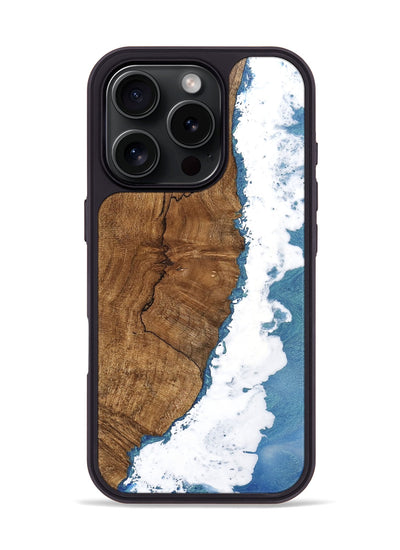 iPhone 16 Pro Wood Phone Case - Peggie (Coastal, 746239)