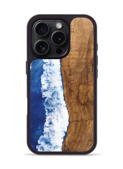 iPhone 16 Pro Wood Phone Case - Janay (Coastal, 746242)