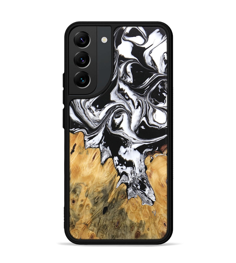 Galaxy S22 Plus Wood Phone Case - Orion (Black & White, 746246)