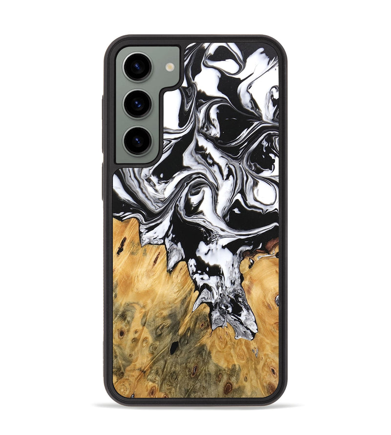 Galaxy S23 Plus Wood Phone Case - Orion (Black & White, 746246)