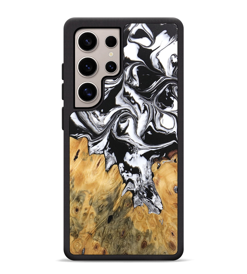 Galaxy S25 Ultra Wood Phone Case - Orion (Black & White, 746246)