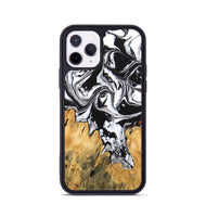 iPhone 11 Pro Wood Phone Case - Orion (Black & White, 746246)