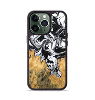 iPhone 13 Pro Wood Phone Case - Orion (Black & White, 746246)