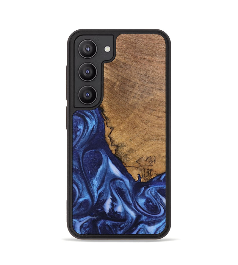 Galaxy S23 Wood Phone Case - Wrenley (Blue, 746252)