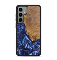 Galaxy S24 Plus Wood Phone Case - Wrenley (Blue, 746252)