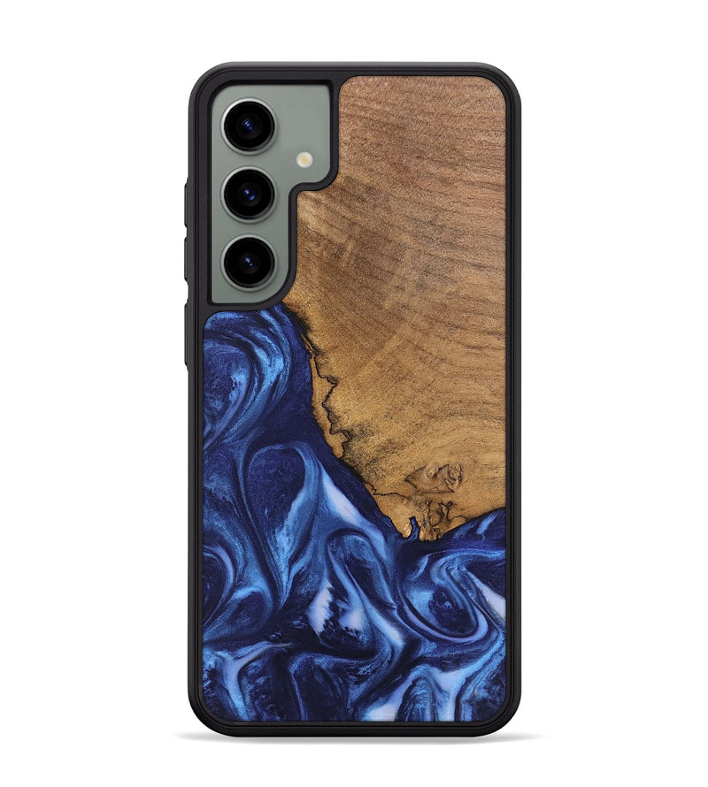 Galaxy S24 Plus Wood Phone Case - Wrenley (Blue, 746252)