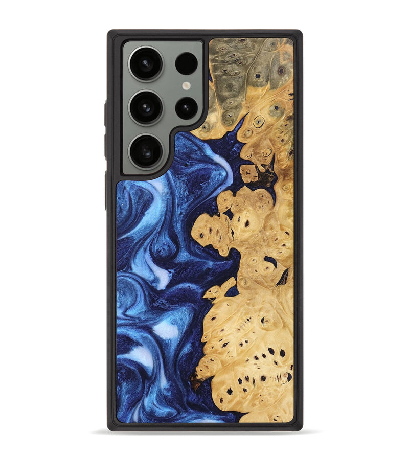 Galaxy S23 Ultra Wood Phone Case - Drew (Blue, 746254)