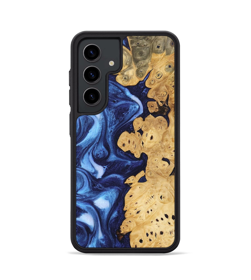 Galaxy S24 Wood Phone Case - Drew (Blue, 746254)