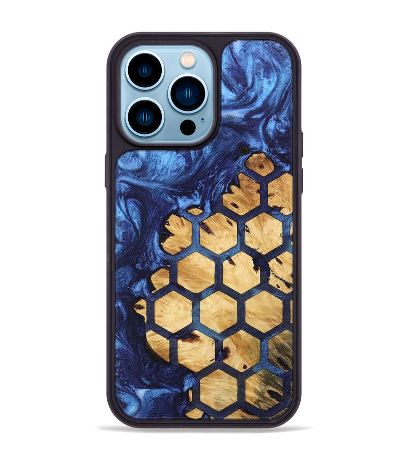 iPhone 14 Pro Max Wood Phone Case - Benicio (Pattern, 746255)