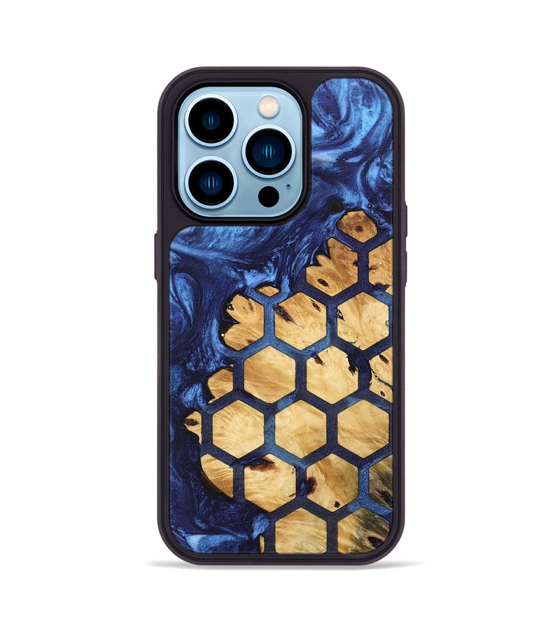 iPhone 14 Pro Wood Phone Case - Benicio (Pattern, 746255)