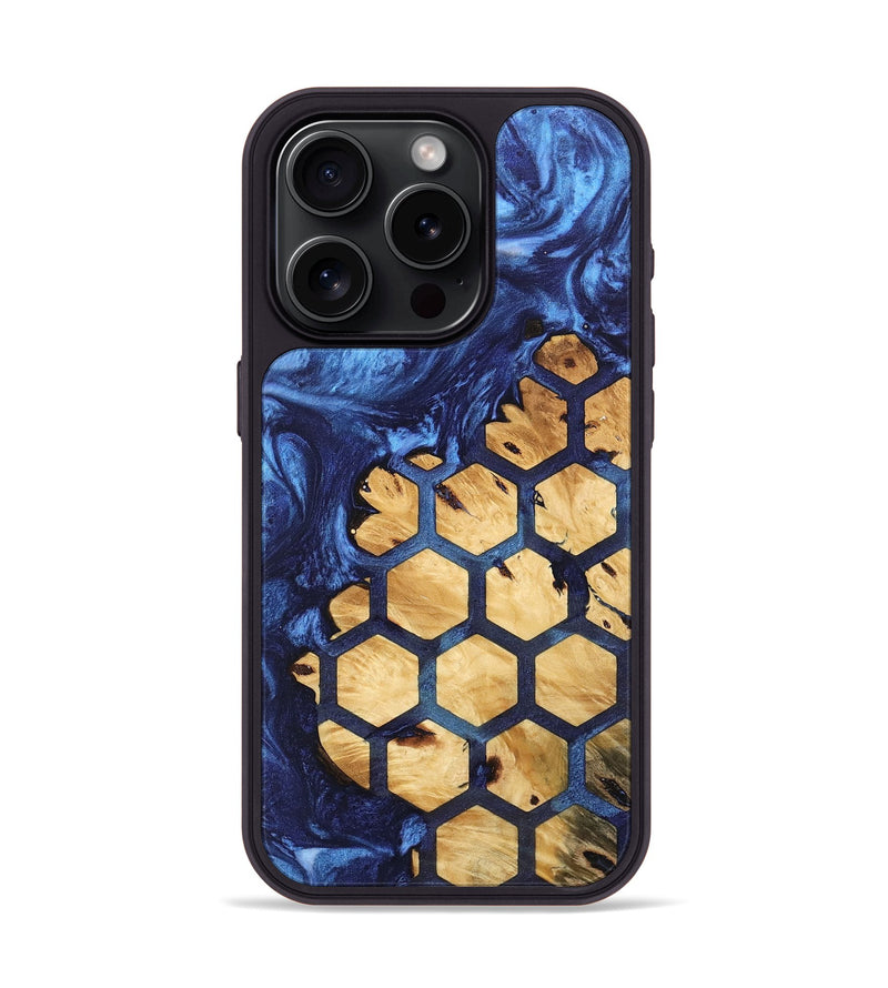 iPhone 15 Pro Wood Phone Case - Benicio (Pattern, 746255)