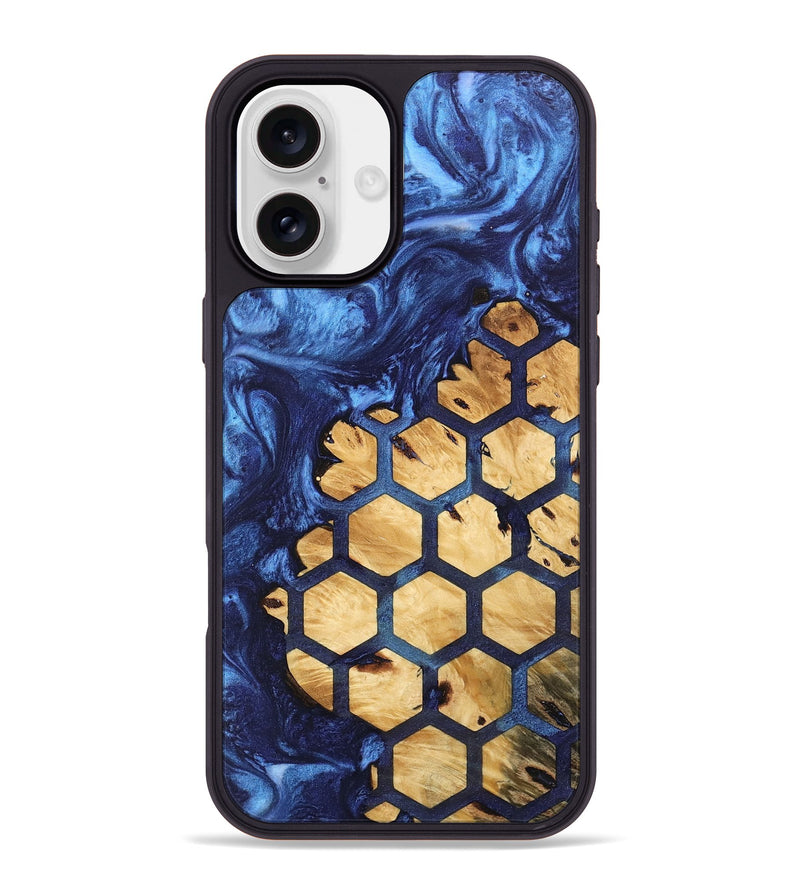 iPhone 16 Plus Wood Phone Case - Benicio (Pattern, 746255)