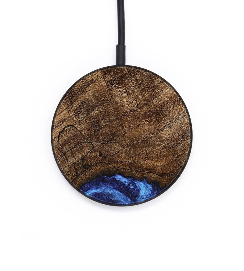 Circle Wood Wireless Charger - Nettie (Blue, 746257)