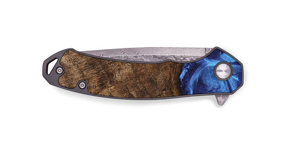 EDC Wood Pocket Knife - Nettie (Blue, 746257)