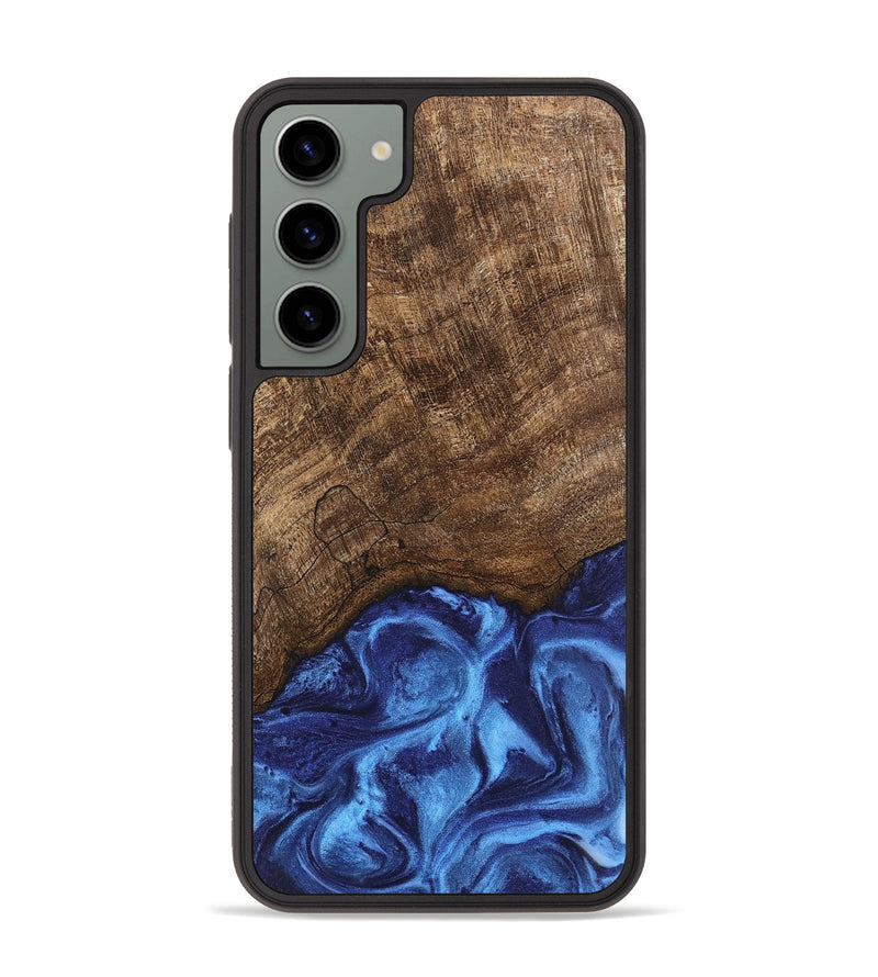 Galaxy S23 Plus Wood Phone Case - Nettie (Blue, 746257)