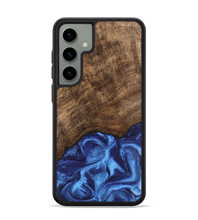 Galaxy S24 Plus Wood Phone Case - Nettie (Blue, 746257)