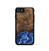 iPhone SE Wood Phone Case - Nettie (Blue, 746257)