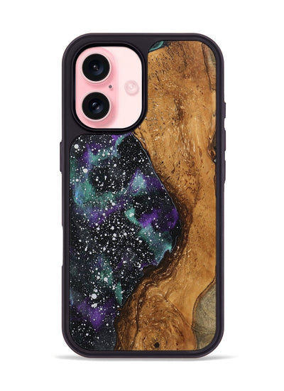 iPhone 16 Wood Phone Case - Loni (Cosmos, 746258)