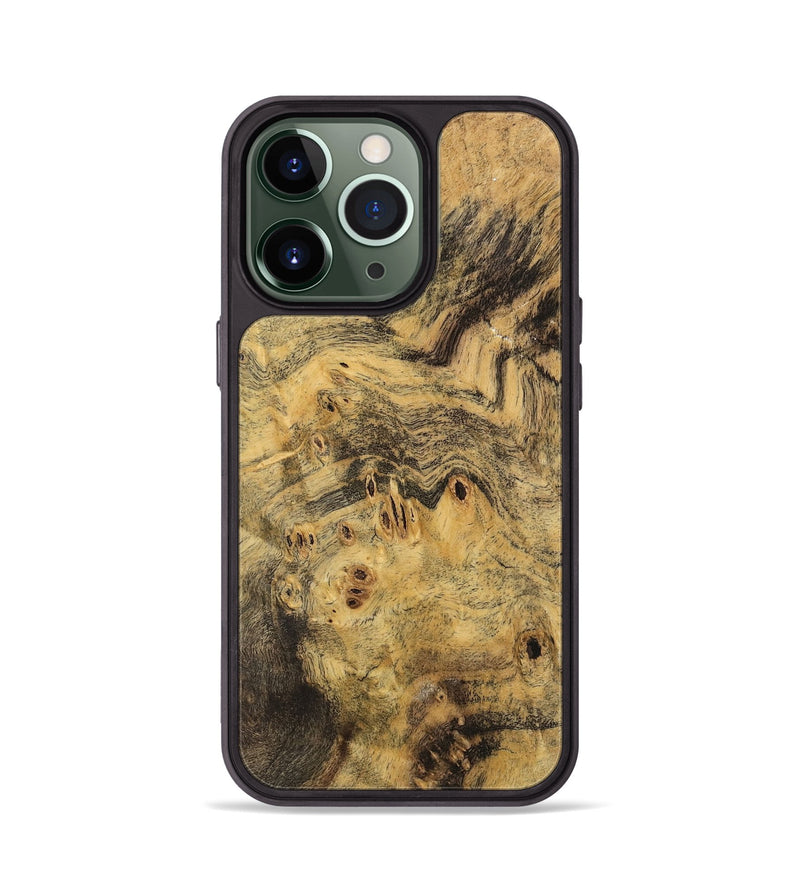 iPhone 13 Pro Wood Phone Case - Kaley (Wood Burl, 746263)