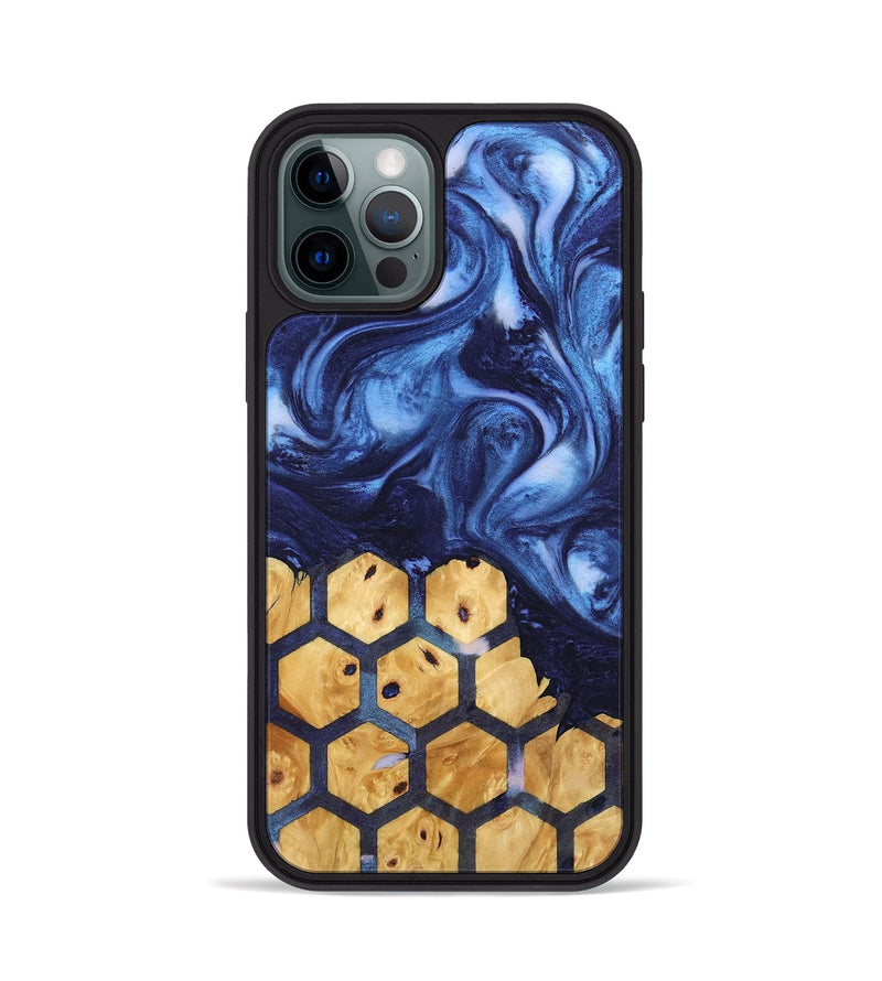 iPhone 12 Pro Wood Phone Case - Evander (Pattern, 746266)